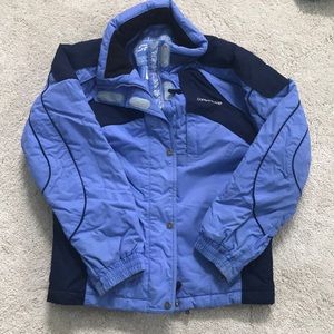 Kids spyder ski jacket